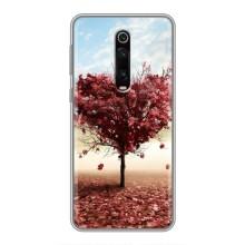 Чехлы для любимой на Ксяоми Ми 9Т Про (VPrint) (Дерево сердце)