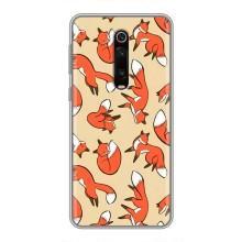 Чехлы с картинкой Лисички для Xiaomi Mi 9T Pro (VPrint) (Лисички)