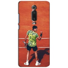 Чехлы с принтом Спортивная тематика для Xiaomi Mi 9T Pro – Алькарас Теннисист