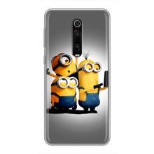 Чехол для Ребёнка на Ксяоми Ми 9Т Про (VPrint) – Три миньона