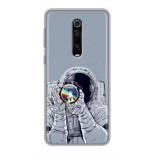 Чехол NASA для Xiaomi Mi 9T Pro (AlphaPrint) (Космонавт фото)