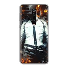 Чохол з картинкою "Герой Pubg" на Xiaomi Mi 9T Pro (Man Пубг)