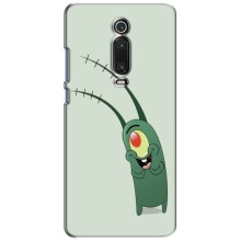 Чехол с картинкой "Одноглазый Планктон" на Xiaomi Mi 9T Pro (Милый Планктон)