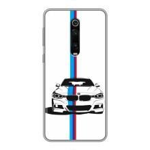 Чехол для Ксяоми Ми 9Т Про - с принтом БМВ (AlphaPrint) (Машина БМВ)