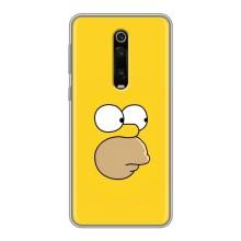 Чехол с Симпсонами для Xiaomi Mi 9T Pro (VPrint) (Гомер)