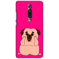 Чехол (ТПУ) Милые собачки для Xiaomi Mi 9T Pro – Веселый Мопсик
