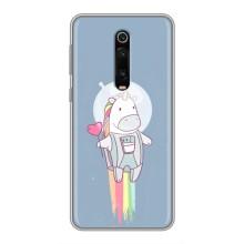 Чохол Unicorn на Xiaomi Mi 9T Pro (Єдинорог космонавт)