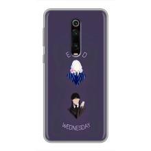 Чехлы Венсдей на Xiaomi Mi 9T Pro Уэнсдей (AlphaPrint) (Уэнздей и подруга)