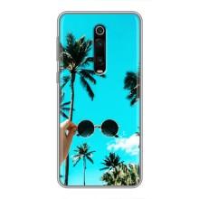 Силиконовый чехол с КАРТИНКАМИ лето для Xiaomi Mi 9T Pro (AlphaPrint) (Взгляд лето)