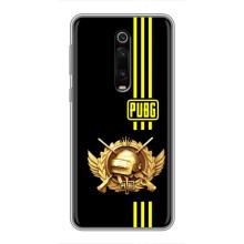 Чехол (TPU) с картинкой "Лого Пабг" на Сяоми Ми 9Т Про – Лого PUPG