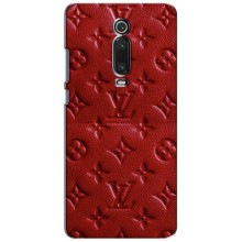 Текстурный Чехол Louis Vuitton для Сяоми Ми 9Т Про – Красный ЛВ