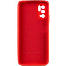 Чехол Silicone Cover Full Camera (AA) для Xiaomi Redmi Note 10 5G / Poco M3 Pro – Красный