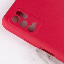 Чехол Silicone Cover Full Camera (AA) для Xiaomi Redmi Note 10 5G / Poco M3 Pro – Красный