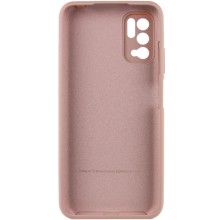 Чехол Silicone Cover Full Camera (AA) для Xiaomi Redmi Note 10 5G / Poco M3 Pro – Розовый