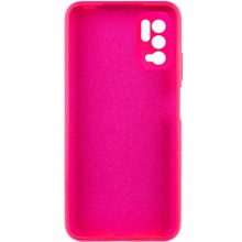 Чехол Silicone Cover Full Camera (AA) для Xiaomi Redmi Note 10 5G / Poco M3 Pro – Розовый