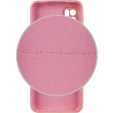 Чехол Silicone Cover Full Camera (AA) для Xiaomi Redmi Note 10 5G / Poco M3 Pro – Розовый