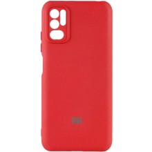 Чехол Silicone Cover My Color Full Camera (A) для Xiaomi Redmi Note 10 5G / Poco M3 Pro – Красный