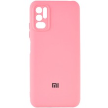 Чехол Silicone Cover My Color Full Camera (A) для Xiaomi Redmi Note 10 5G / Poco M3 Pro – Розовый