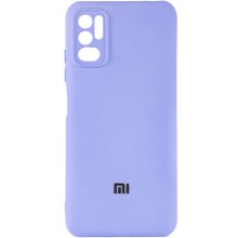 Чехол Silicone Cover My Color Full Camera (A) для Xiaomi Redmi Note 10 5G / Poco M3 Pro – Сиреневый