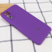 Чехол Silicone Cover My Color Full Camera (A) для Xiaomi Redmi Note 10 5G / Poco M3 Pro – Фиолетовый