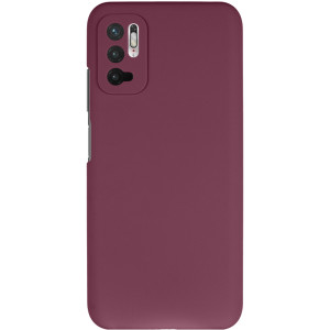 Чехол Silicone Cover Lakshmi Full Camera (AAA) для Xiaomi Redmi Note 10 5G – Бордовый