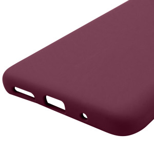 Чехол Silicone Cover Lakshmi Full Camera (AAA) для Xiaomi Redmi Note 10 5G – Бордовый