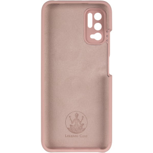 Чехол Silicone Cover Lakshmi Full Camera (AAA) для Xiaomi Redmi Note 10 5G – Розовый