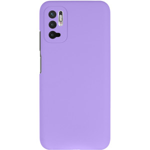 Чехол Silicone Cover Lakshmi Full Camera (AAA) для Xiaomi Redmi Note 10 5G – Сиреневый