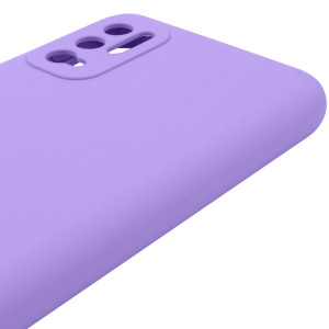 Чехол Silicone Cover Lakshmi Full Camera (AAA) для Xiaomi Redmi Note 10 5G – Сиреневый