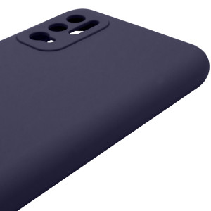 Чехол Silicone Cover Lakshmi Full Camera (AAA) для Xiaomi Redmi Note 10 5G – Темно-синий
