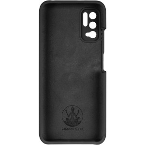 Чехол Silicone Cover Lakshmi Full Camera (AAA) для Xiaomi Redmi Note 10 5G – Черный
