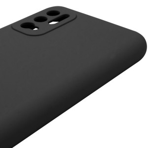 Чехол Silicone Cover Lakshmi Full Camera (AAA) для Xiaomi Redmi Note 10 5G – Черный