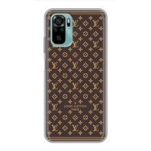 Чехлы Луи Витон для Xiaomi Redmi Note 10 5G (AlphaPrint - LOUIS VUITTON) (обои LV)