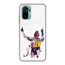 Чохли Мессі для Xiaomi Redmi Note 10 5G (AlphaPrint) (Messi Barca)