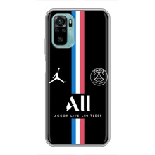 Чехлы PSG для Xiaomi Redmi Note 10 5G (AlphaPrint) (футболка ПСЖ)