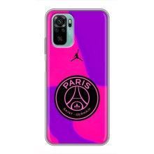 Чехлы PSG для Xiaomi Redmi Note 10 5G (AlphaPrint) (яркий ПСЖ)