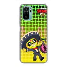 Чехлы Brawl Stars для Xiaomi Redmi Note 10 5G (AlphaPrint)
