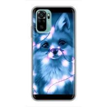 Чехлы с картинкой Лисички для Xiaomi Redmi Note 10 5G (VPrint) (Яркая лисичка)
