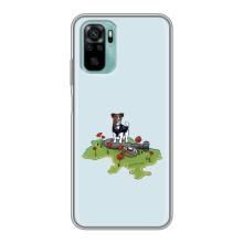 Чехлы с картинкой собаки Патрон для Xiaomi Redmi Note 10 5G (AlphaPrint) (Сапер Пес)