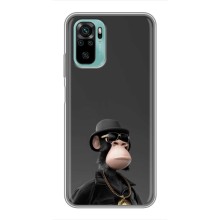 Чехлы с Обезьянами NFT для Xiaomi Redmi Note 10 5G (AlphaPrint) (Обезьяна NFT)