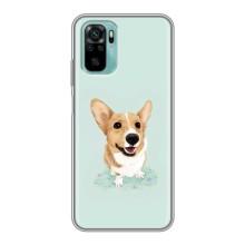 Чохли з собаками для Xiaomi Redmi Note 10 5G (VPrint) (Коргі)