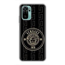 Чехлы VERSACE для Сяоми Редми Ноут 10 5G (PREMIUMPrint) (Лого Версаче)