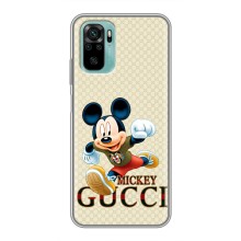 Чехол Disney Mouse Xiaomi Redmi Note 10 5G (PREMIUMPrint) (Mikki Gucci)