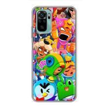 Чехол для Xiaomi Redmi Note 10 5G Бравл Старс (VPrint)