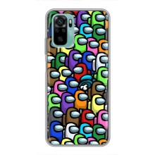 Чехол Амонг Ас для Xiaomi Redmi Note 10 5G (AlphaPrint) (Убит)
