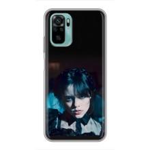 Чохли Венсдей на Xiaomi Redmi Note 10 5G Уенсдей (AlphaPrint) (погляд Венздей)