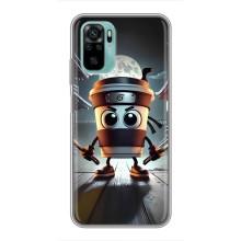 Чехол с мемом Тралалело тралала на Xiaomi Redmi Note 10 5G – Капучино асасино