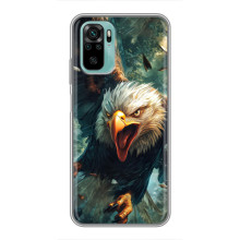Чехол с картинкой «Хищники» для Xiaomi Redmi Note 10 5G – Орёл
