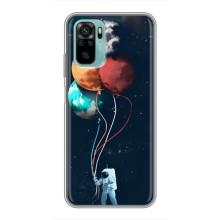 Космічні Чохли для Сяомі Рєдмі Нот 10 5G (VPrint) (Планети кульки)