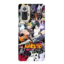 Купить Чехлы на телефон с принтом Anime для Редми Нот 10 (5G) – Наруто постер
